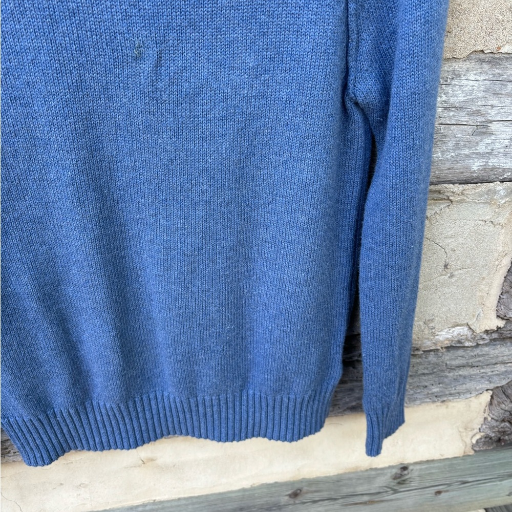 89TH & Madison Blue Turtleneck Sweater Size M - Picture 5 of 6